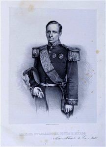 Manoel Fflizardo de Souza e Mello - Litografia