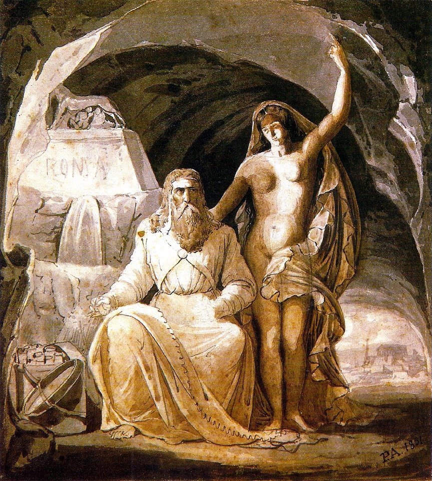 Manuel de Araújo Porto-Alegre - Painel decorativo, 1851