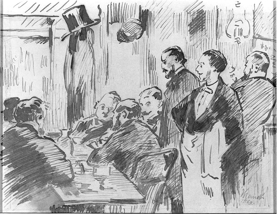 Manet - A Café Interior, 1869