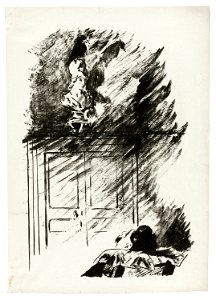 Manet - The Raven on the Bust of Pallas (Perched upon a bust of Pallas…), from The Raven (Le Corbeau), 1945.52.4