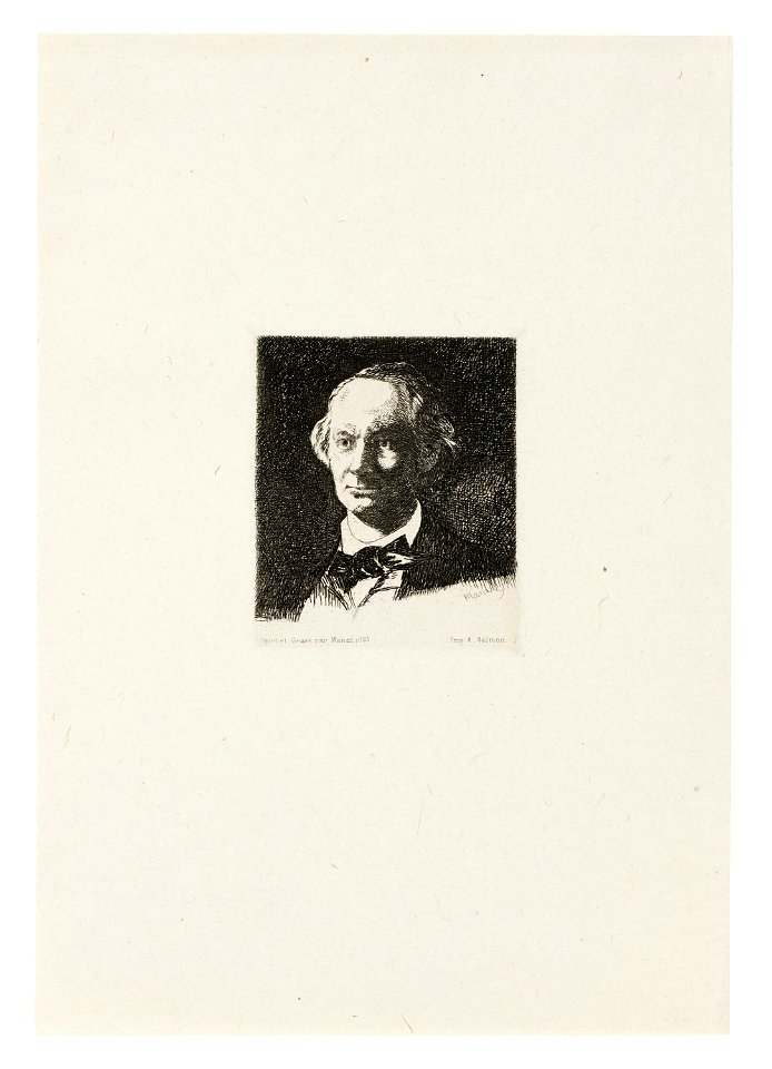 Manet - Charles Baudelaire, Full Face III, 1973.503