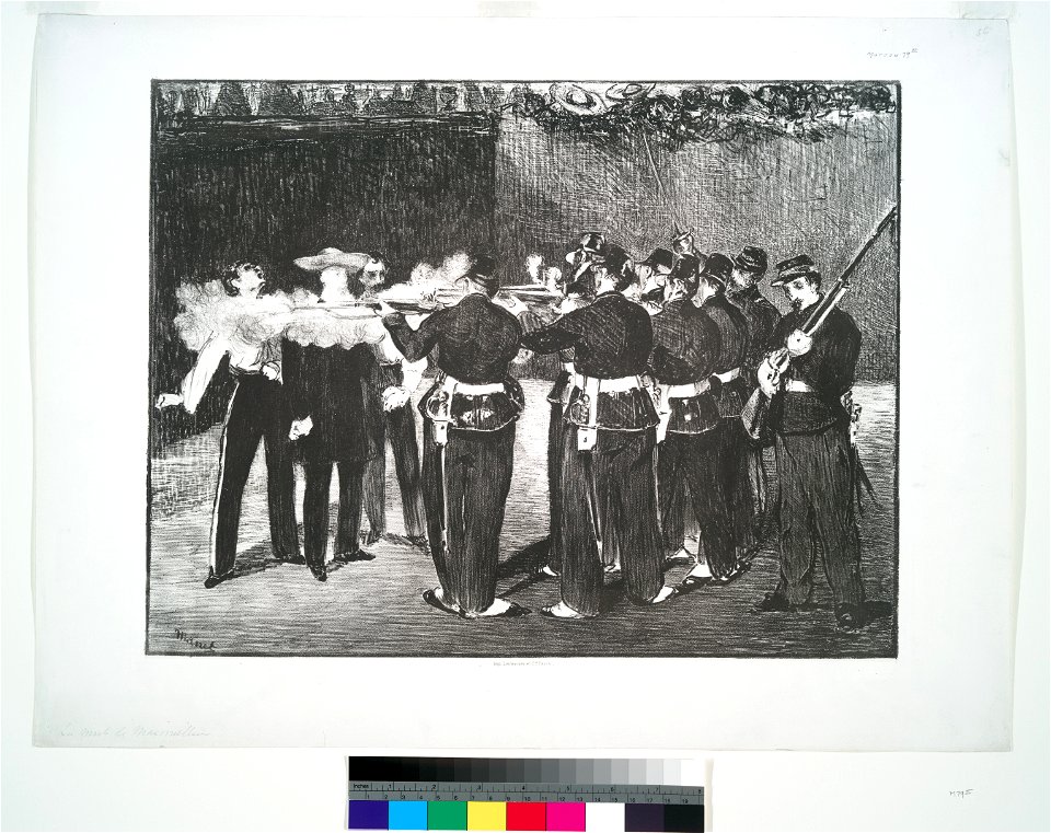 Manet - L'exécution de l'emperor Maxmilien, 483634