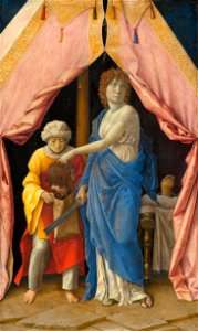 Andrea Mantegna or Follower (Possibly Giulio Campagnola) - Judith with the Head of Holofernes - Google Art Project
