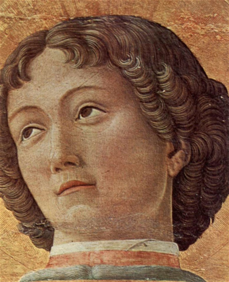 Andrea Mantegna - Saint Luke altarpiece - Detail Saint Julien de Brioude