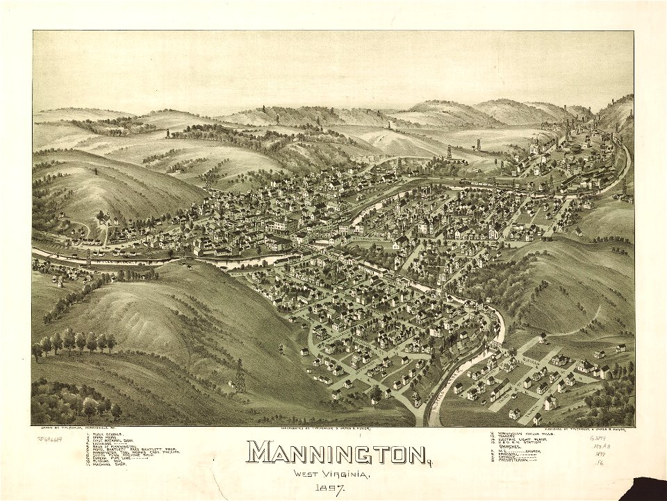 Mannington, West Virginia 1897. LOC 75696684