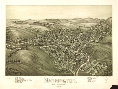 Mannington, West Virginia 1897. LOC 75696684