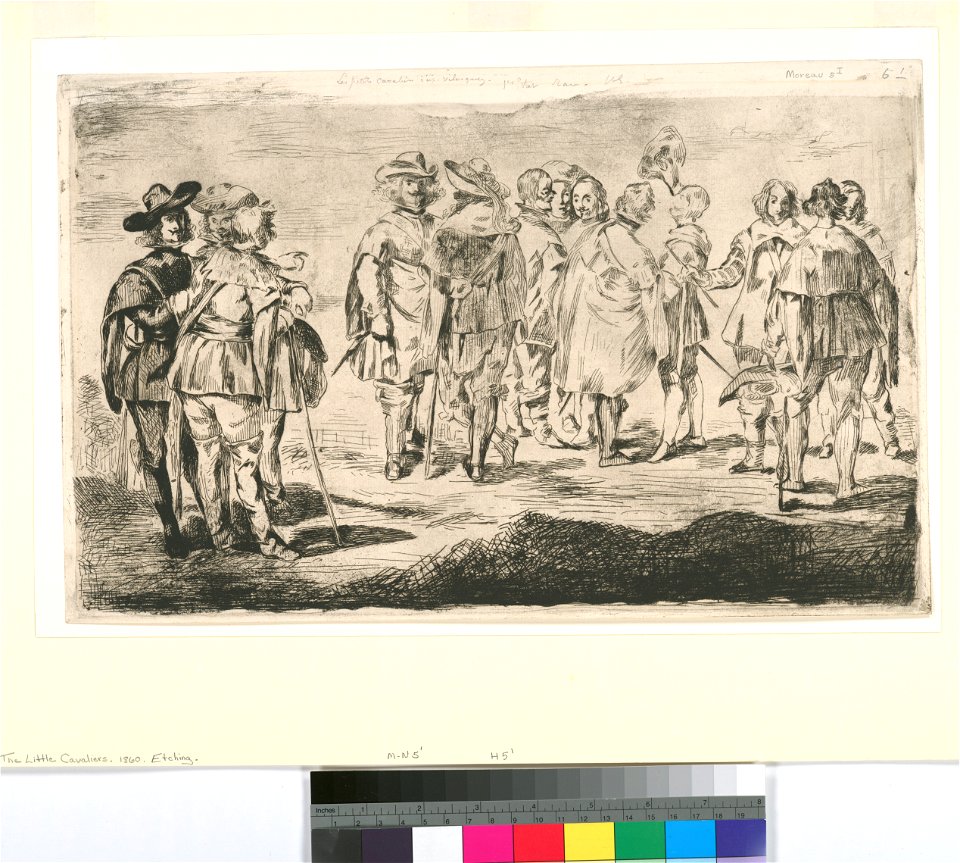 Manet - Les petits cavaliers, d'après Velasquez, 483335