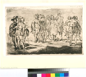 Manet - Les petits cavaliers, d'après Velasquez, 483335