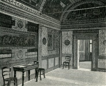 Mantova Palazzo del Tè sala della Grotta. Free illustration for personal and commercial use.