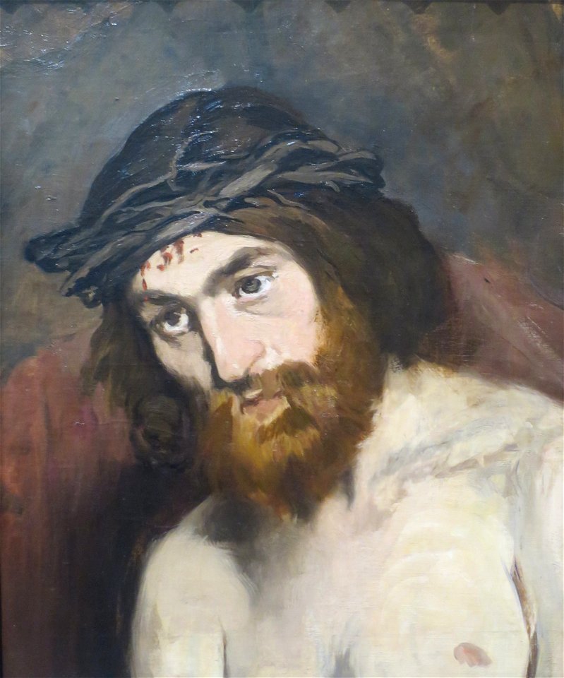 The head of Christ, by Édouard Manet