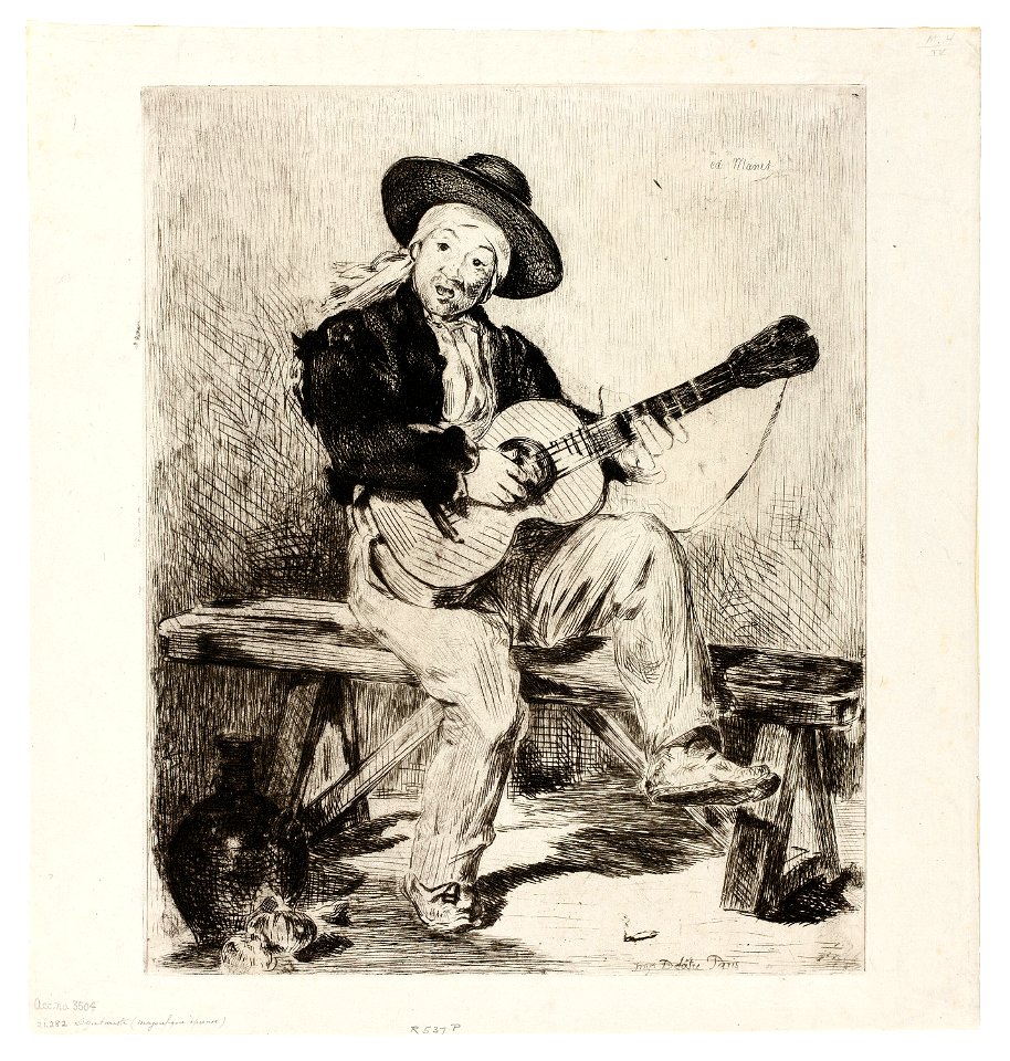Manet - The Spanish Singer, 1921.282