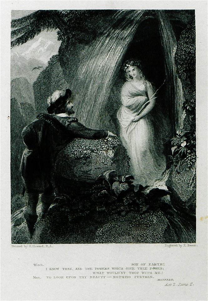 Manfred (2) - Byron George Gordon Lord - 1849