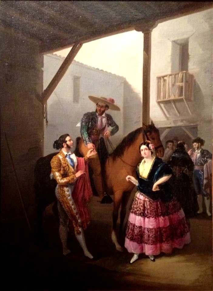 Manuel Cabral Aguado Bejarano - Patio de caballos