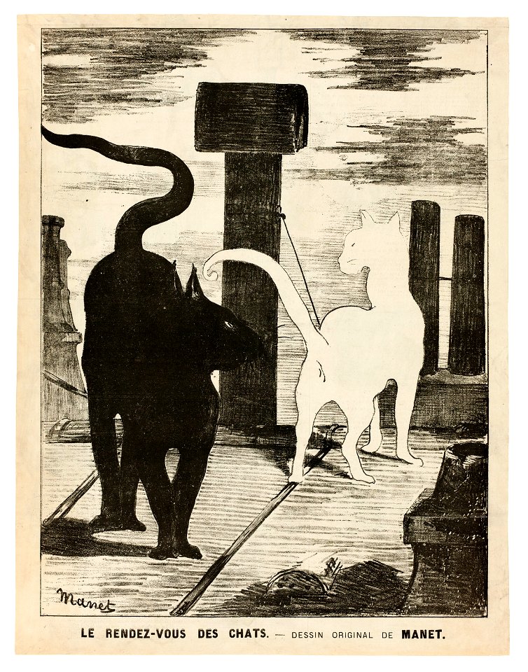 Manet - The Cats’ Rendezvous, 1987.15