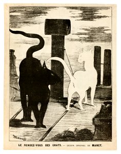 Manet - The Cats’ Rendezvous, 1987.15