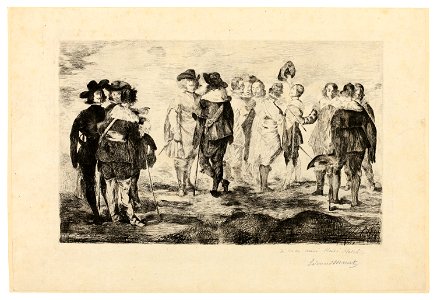 Manet - The Little Cavaliers, 1955.1064