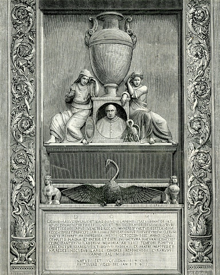 Mantova Basilica di Sant’Andrea Mausoleo al vescovo Giorgio Andreasi