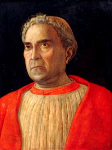 Portrait of Cardinal Lodovico Trevisano (by Andrea Mantegna) - Gemäldegalerie