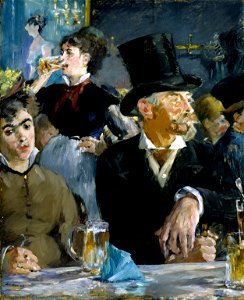 Edouard Manet - At the Café - Google Art Project. Free illustration for personal and commercial use.