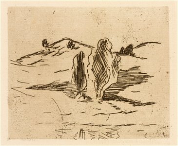 Manet - The High Valley, plate 3 from Le Fleuve, 1985.59.4