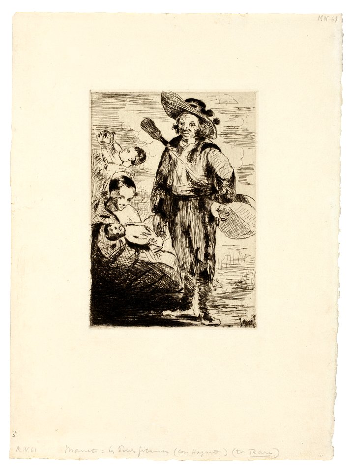 Manet - The Little Gypsies, 1948.397
