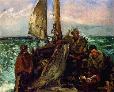Édouard Manet - Les travailleurs de la mer