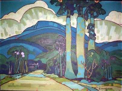 Hawaiian Landscape by Arman Tateos Manookian, 1928