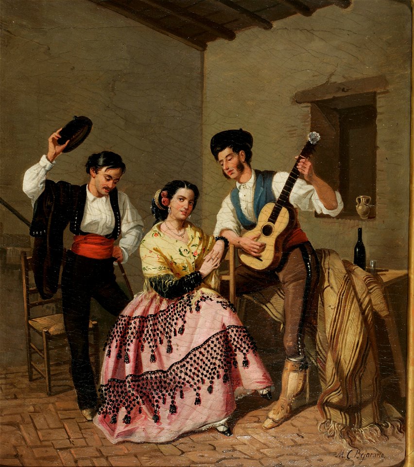 Manuel Cabral - La copla - Google Art Project
