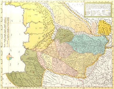 Map of Georgia by Prince Vakhushti Bagrationi.35