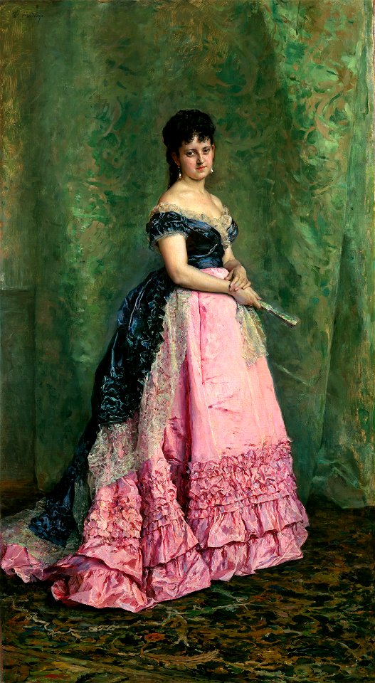 Manuela de Errazu, por Raimundo de Madrazo