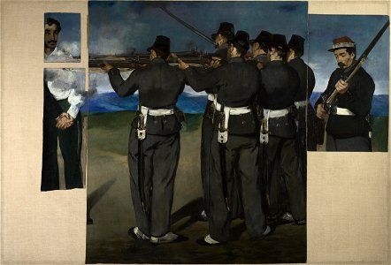 Édouard Manet - L'execution de Maximilien (London)
