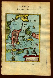 Map of eastern Indonesia, 1683. Free illustration for personal and commercial use.