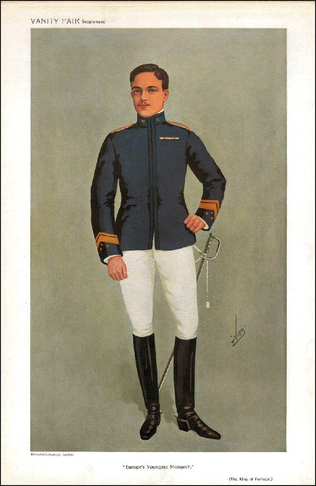 Manuel II of Portugal, Vanity Fair, 1909-11-10