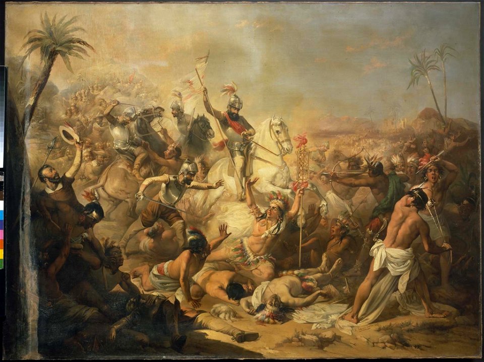 Manuel Rodriguez de Guzman - Battle of Otumba - 1983.591 - Museum of Fine Arts