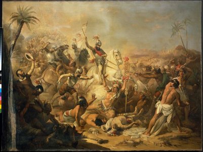 Manuel Rodriguez de Guzman - Battle of Otumba - 1983.591 - Museum of Fine Arts