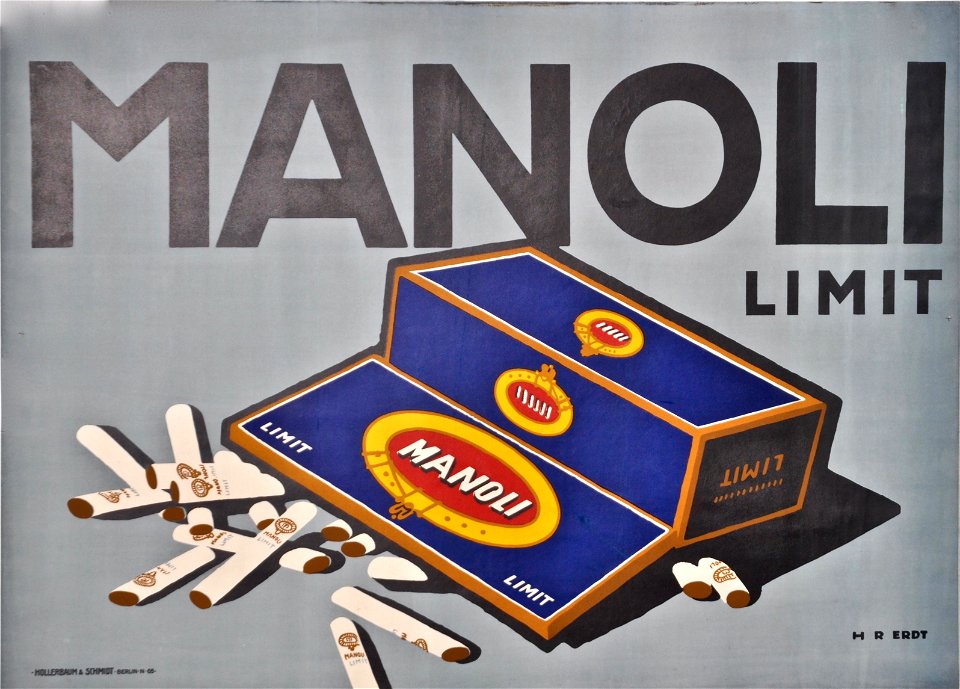 Manoli Plakat 1910