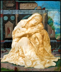 Mantegna Madonna and Child. Free illustration for personal and commercial use.