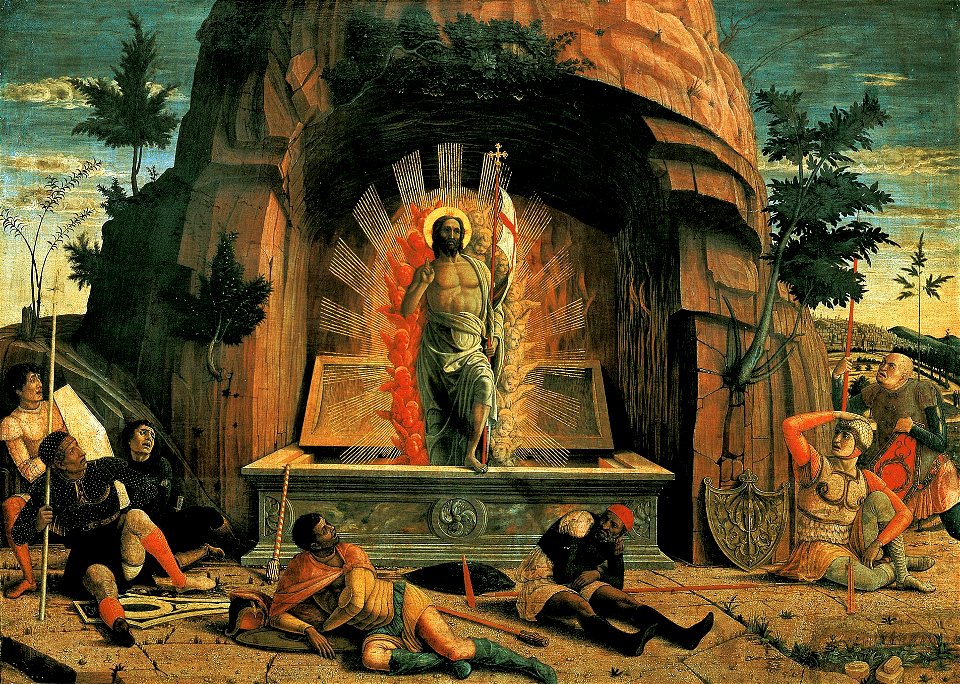 Mantegna, Andrea - La Résurrection - 1457-1459