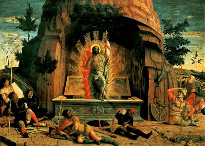 Mantegna, Andrea - La Résurrection - 1457-1459