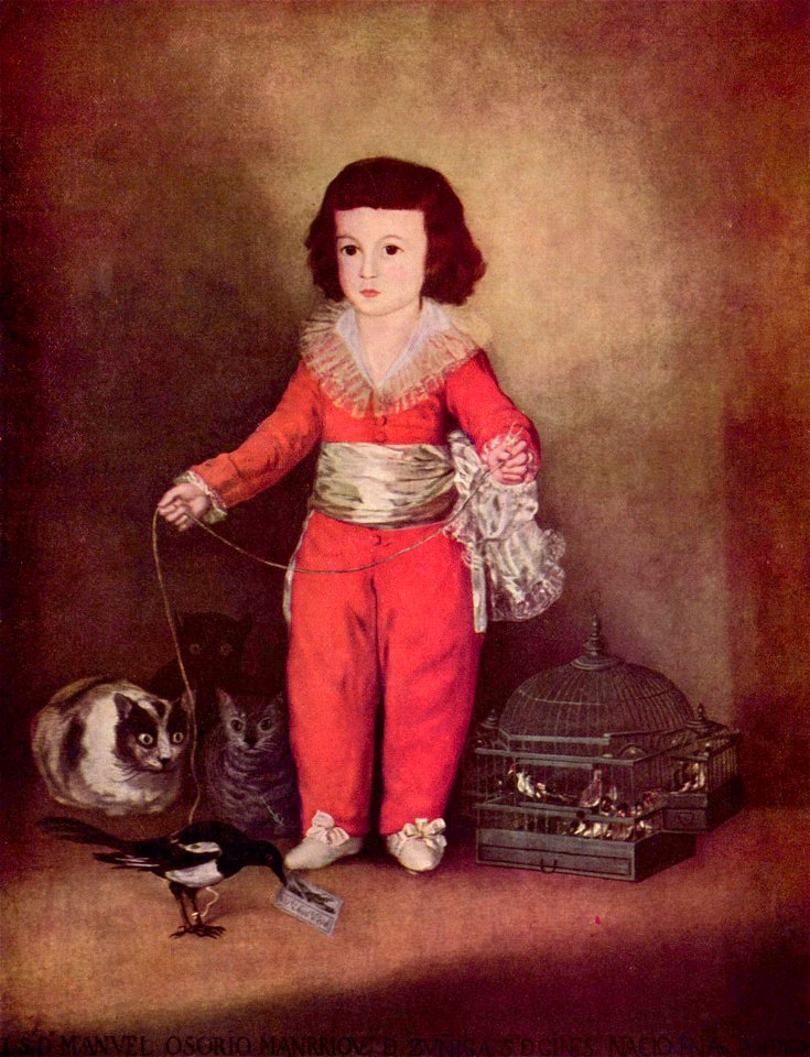 Manuel Osorio Manrique de Zúñiga por Goya