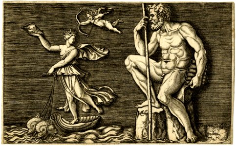 Marco da Ravenna - After - Ancient Bas-Reliefs, H,7.49