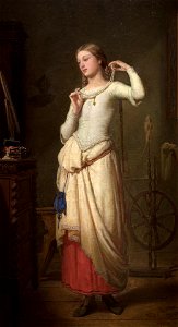 Manuel Domínguez Sánchez - Margarita delante del espejo