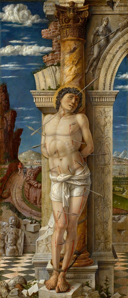 Andrea Mantegna - St. Sebastian - Google Art Project