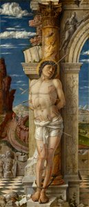 Andrea Mantegna - St. Sebastian - Google Art Project. Free illustration for personal and commercial use.