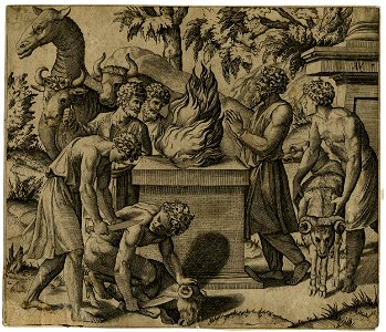 Marco da Ravenna - The Sacrifice of Noah, V,4.32