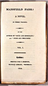 MansfieldParkTitlePage