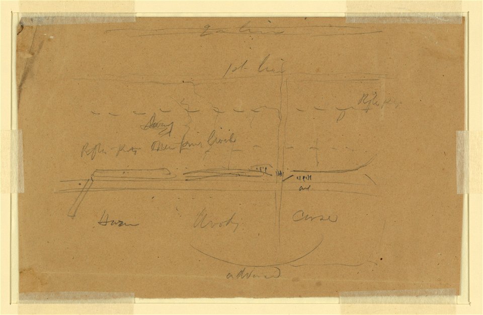 Map of battlefield LCCN2004660522