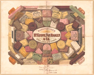 Manufactured by McKeone, Van Haagen & Co., Philada. & N. York - L. N. Rosenthal, litho., 327 Walnut St., Philad'a. LCCN2010650667