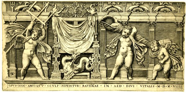 Marco da Ravenna - Ancient Bas-Reliefs, 1860,0728.646
