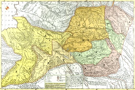 Map of Georgia by Prince Vakhushti Bagrationi.31
